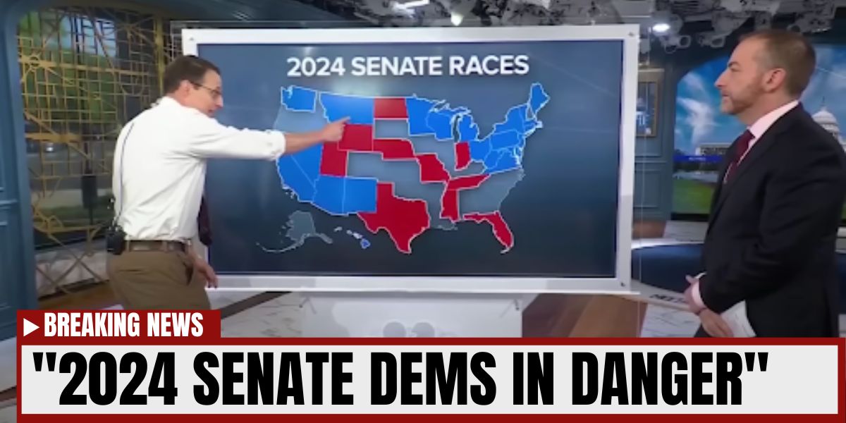 Steve Kornacki reporting on MSNBC: 2024 Senate Dems in Danger