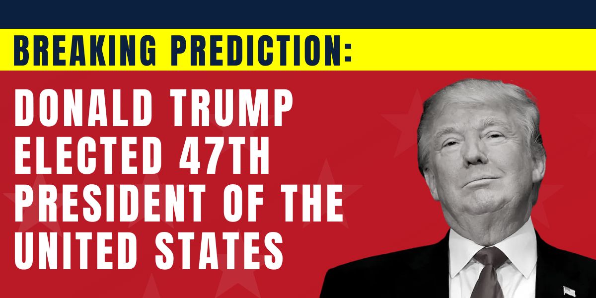 Donald Trump elected 47th President of the United States